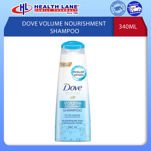 DOVE VOLUME NOURISHMENT SYAMPU 340ML